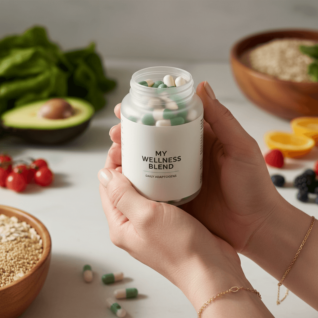 Audizen supplement product with clear labeling