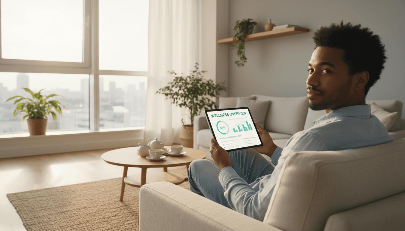 Visitor exploring ear health resources online